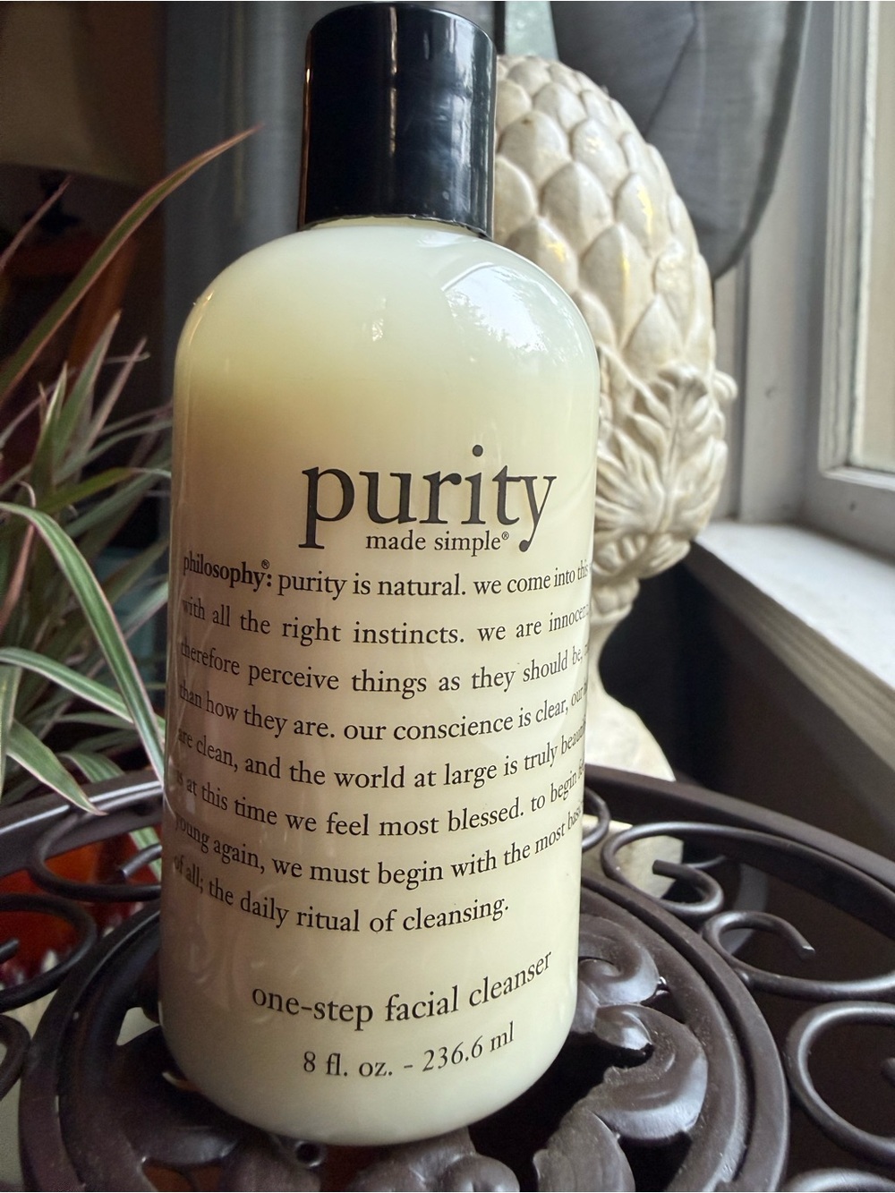 Philosophy Purity One-Step Facial Cleanser - Cream/Black